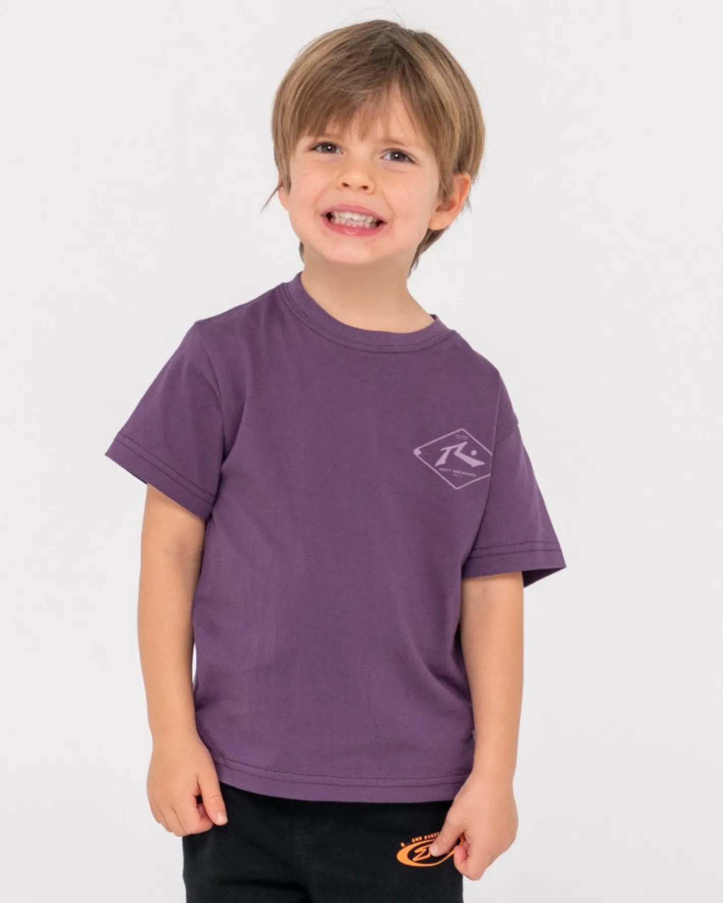 Fashion Wull Wolume Short Sleeve Tee Runts Kids Tops