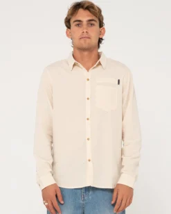 Flash Sale Yuma Linen Long Sleeve Shirt Mens Shirts