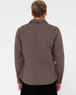 Online Yuma Linen Long Sleeve Shirt Mens Shirts