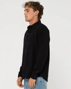 Outlet Yuma Linen Long Sleeve Shirt Mens Shirts
