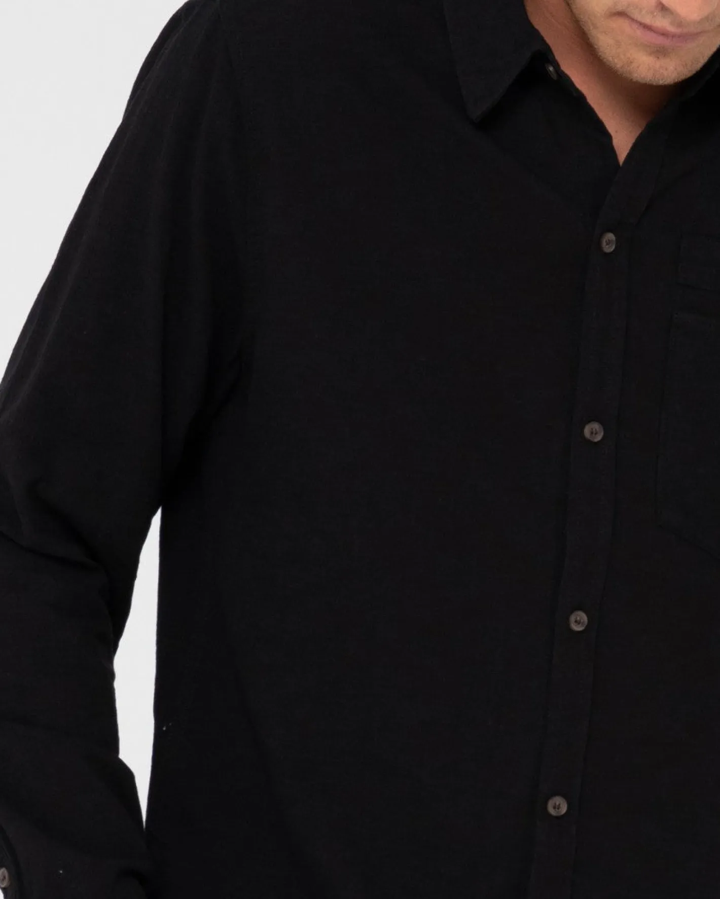 Outlet Yuma Linen Long Sleeve Shirt Mens Shirts